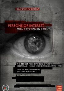 Persons of Interest - The ASIO Files Ne Zaman?'