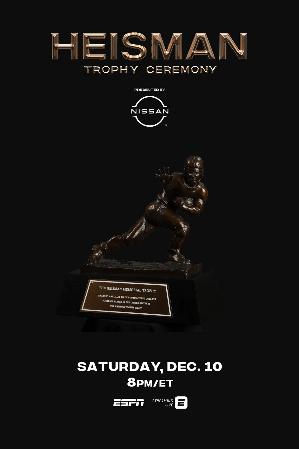 Heisman Trophy Presentation ne zaman