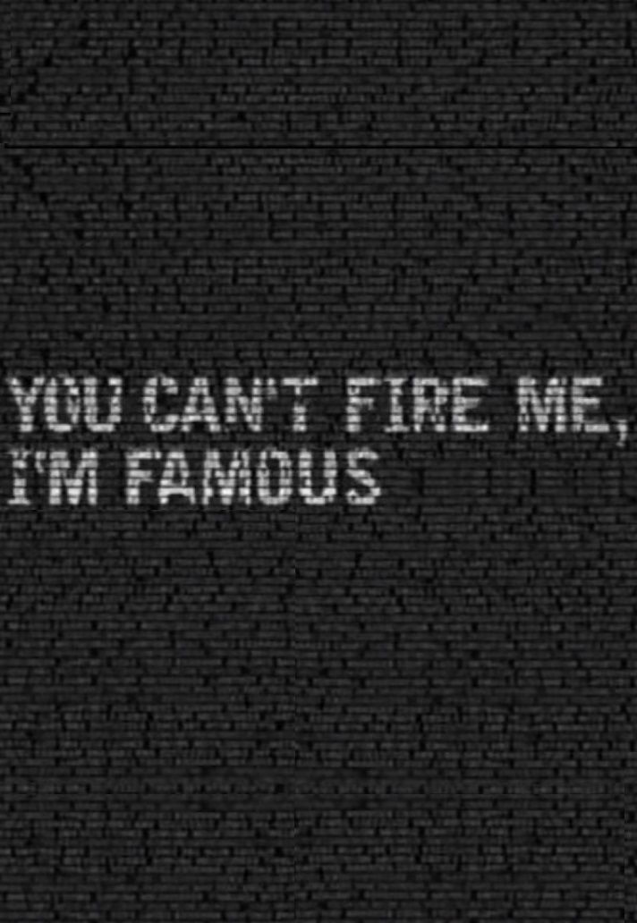 You Can't Fire Me, I'm Famous! ne zaman